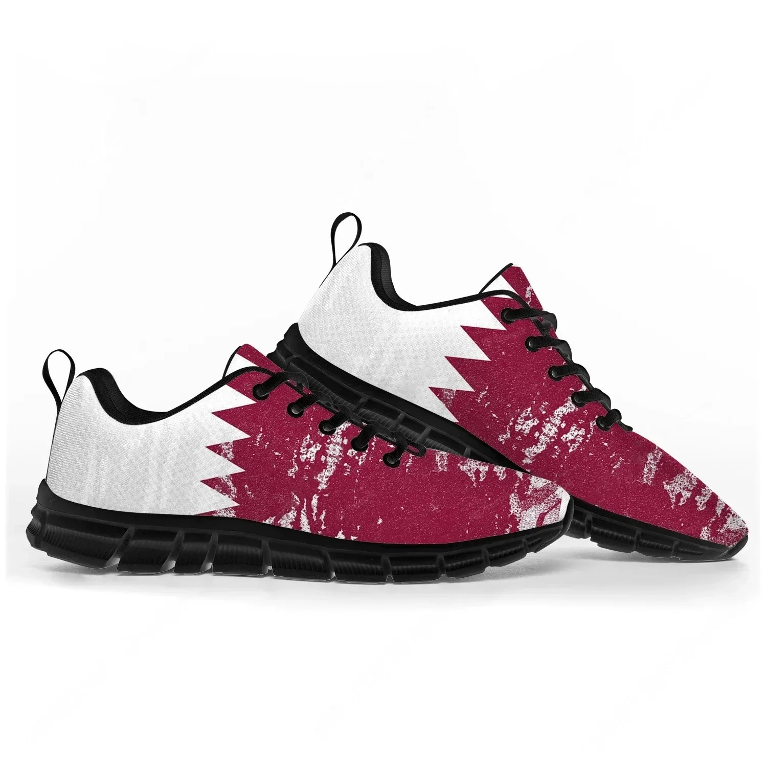 Women Shoes Qatar - カタール国旗スポーツシューズメンズレディースティーンエイジャースニーカーカタールカジュアルカスタム高品質カップルシューズ