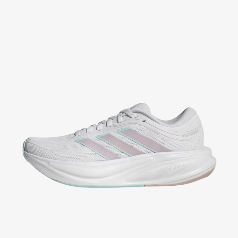 Women'S Shoes Pink Adidas - アディダス純正 DURAMOSL2 新しいレディース用白とピンクのスローランニングシューズ KJ1765