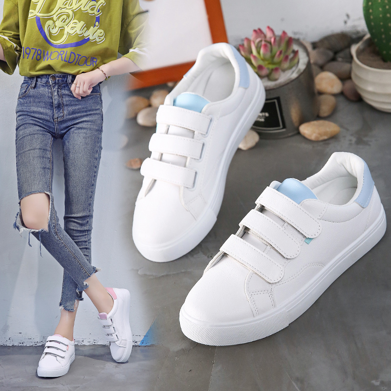Women Shoes Sale - 新しい秋の女性白シングルシューズ女性学生スニーカーファッションセクシーなカジュアルフラットシューズ屋外快適な滑り止めスニーカー