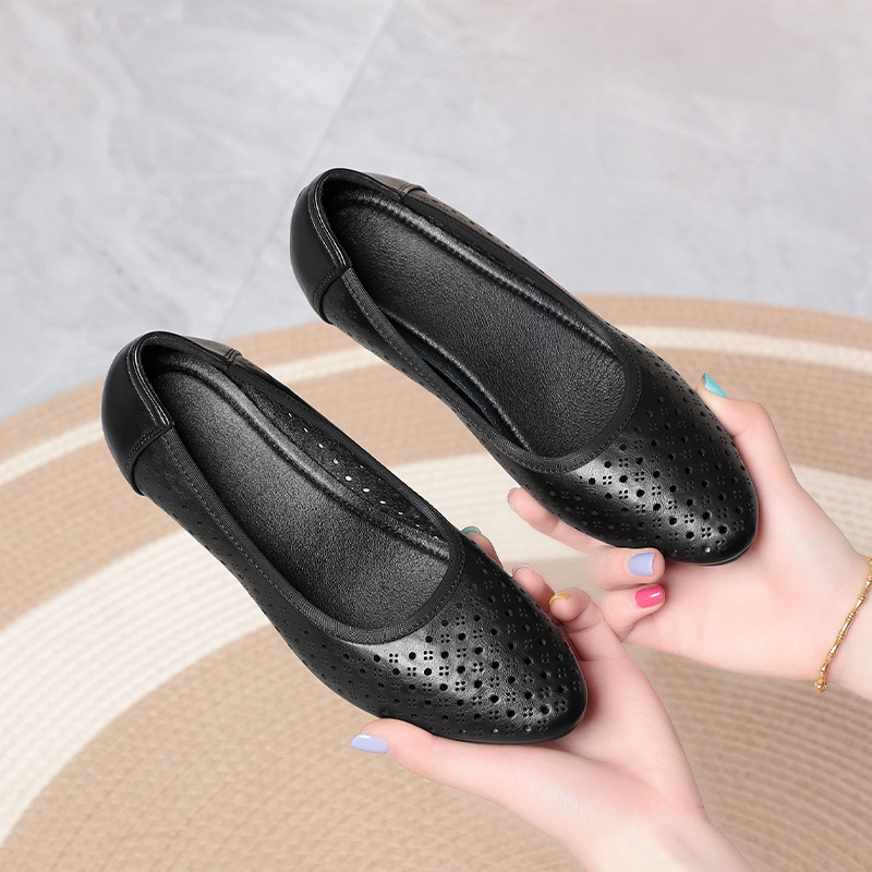 ベージュのメリージェーンシューズ、調節可能なアンクルストラッ - Women'S Shoes For Work のレビューと価格