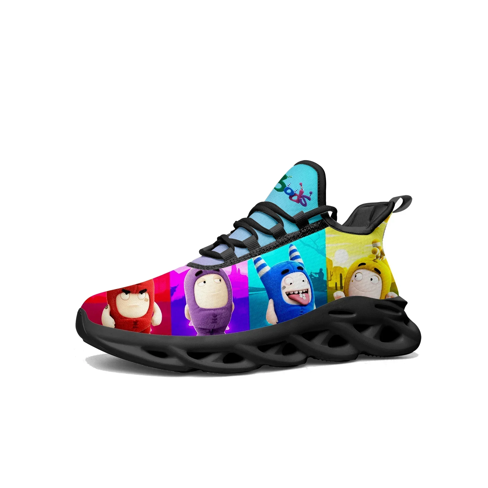 Oddbods フラットスニーカーメンズレディースティーンエ - Women Shoes Singapore のレビューと価格