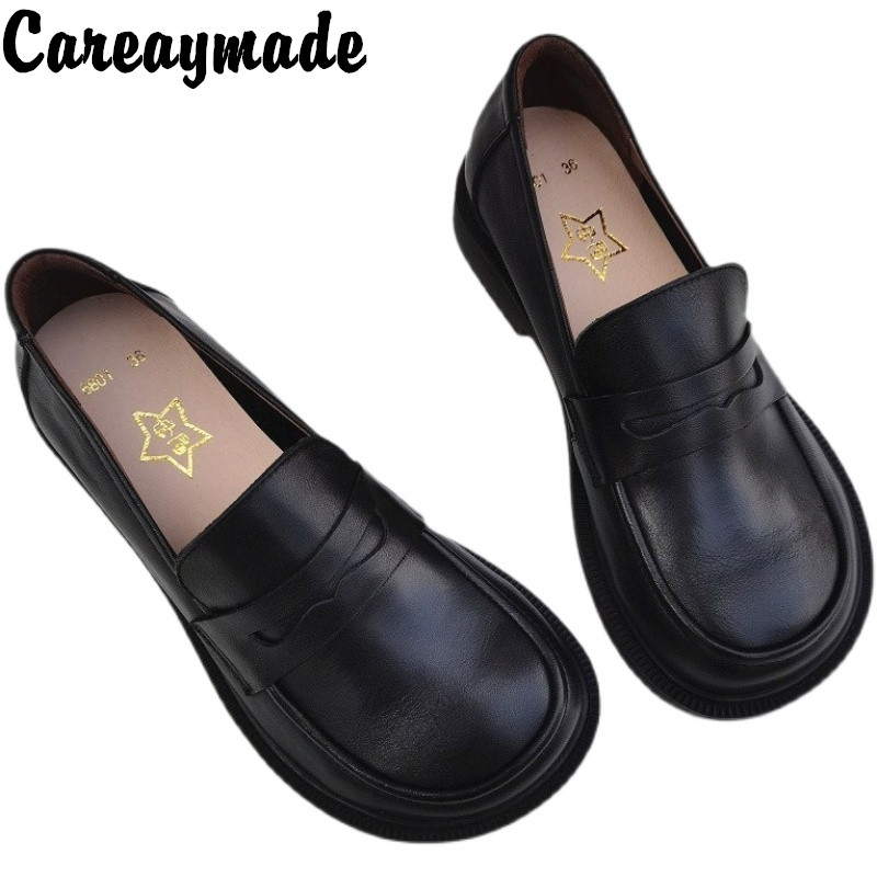 Cauaymade-カジュアルなオックスフォードの靴,男性用 - Women'S Shoes For Work のレビューと価格