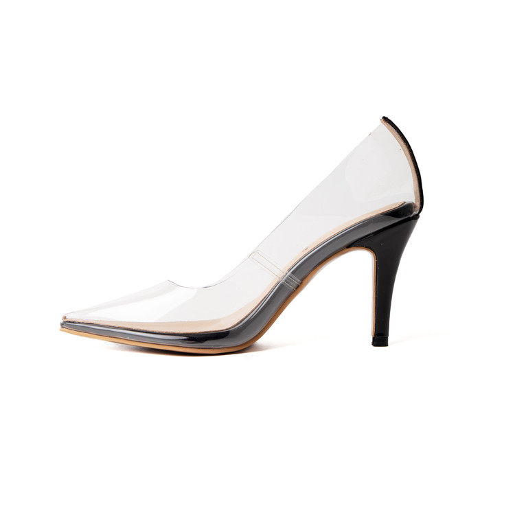 ユエジンロン セクシーな透明ハイヒール ポインテッドトゥ ス - Women Shoes Us To Eu のレビューと価格
