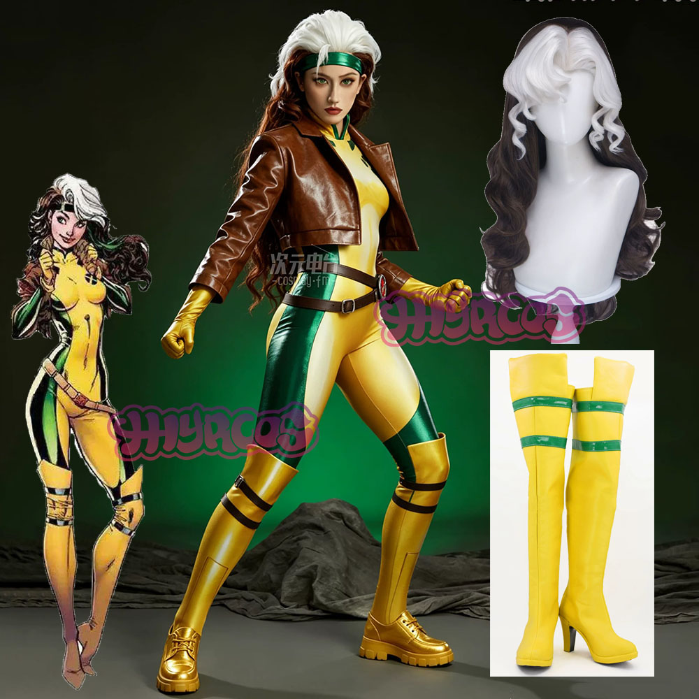 アニメアンナマリーコスプレ衣装ゲーム女性黄色コルセットボディ - Women'S Shoes Yellow のレビューと価格