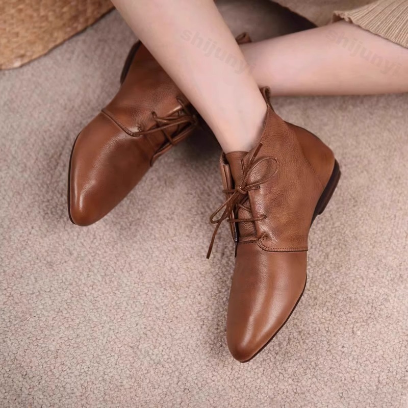 レディースショートブーツ 2025 レザー 新トレンド 快適 - Women'S Shoes Trending 2025 のレビューと価格