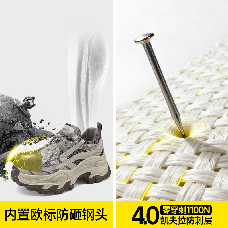 女性用安全作業靴 スチールトゥ 耐衝撃 耐穿刺 4.0MMケ - Women'S Shoes For Work のレビューと価格