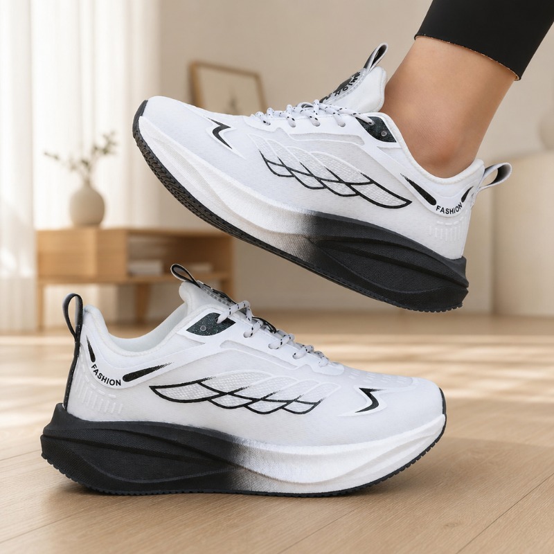 女性ワイドトゥランニングシューズ夏の新メッシュ通気性スニーカ - Women'S Shoes New Balance のレビューと価格