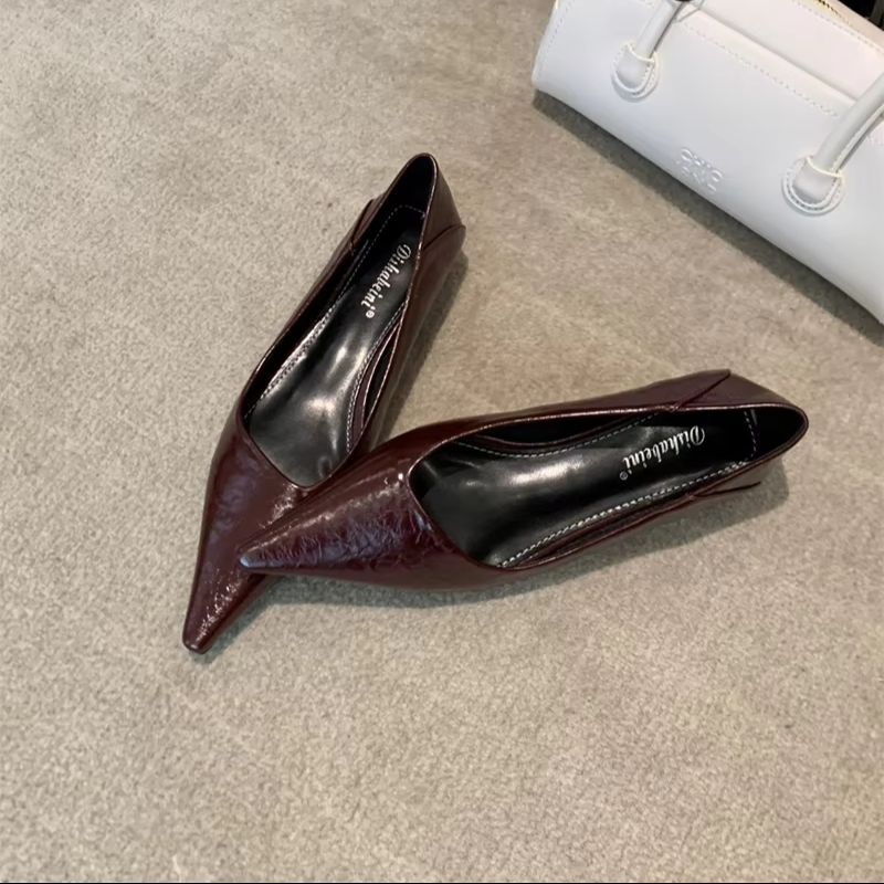 女性の夏のポインテッドトゥベーシックシューズサンダルファッシ - Women'S Shoes For Work のレビューと価格