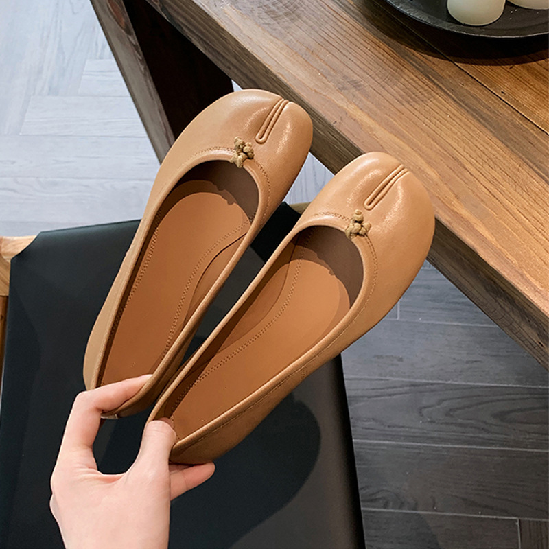 レディースヴィンテージスプリットトゥメリージェーンフラットシ - Mary Jane Shoes のレビューと価格
