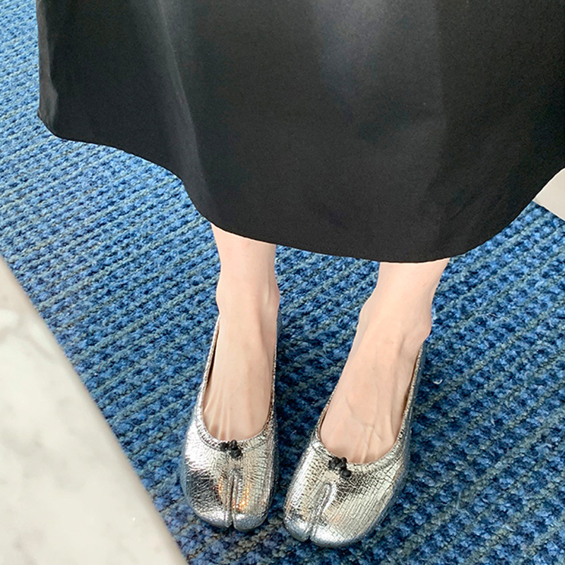 レディースヴィンテージスプリットトゥメリージェーンフラットシ - Mary Jane Shoes のレビューと価格