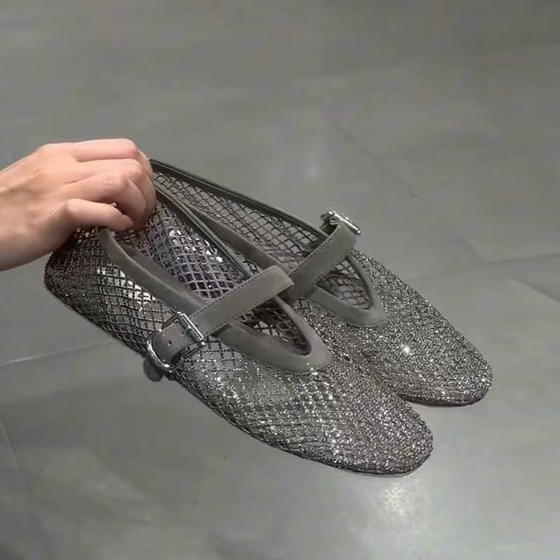 中空ラインストーンバオトウサンダル レディース 2026年新 - Mary Jane Shoes のレビューと価格