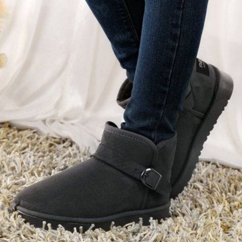 レディースラウンドトゥフラットスノーブーツ、2025年トレン - Women'S Shoes Trending 2025 のレビューと価格
