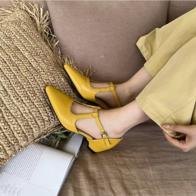 2026ウィル＆ゼスト イエローパンプス Tストラップ パテ - Women'S Shoes Yellow のレビューと価格