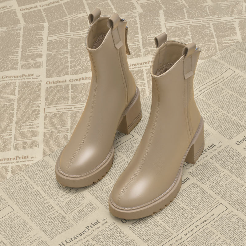 レディースアンクルブーツ、ジップ付き、身長アップ、滑り止め、 - Women'S Shoes Trending 2025 のレビューと価格